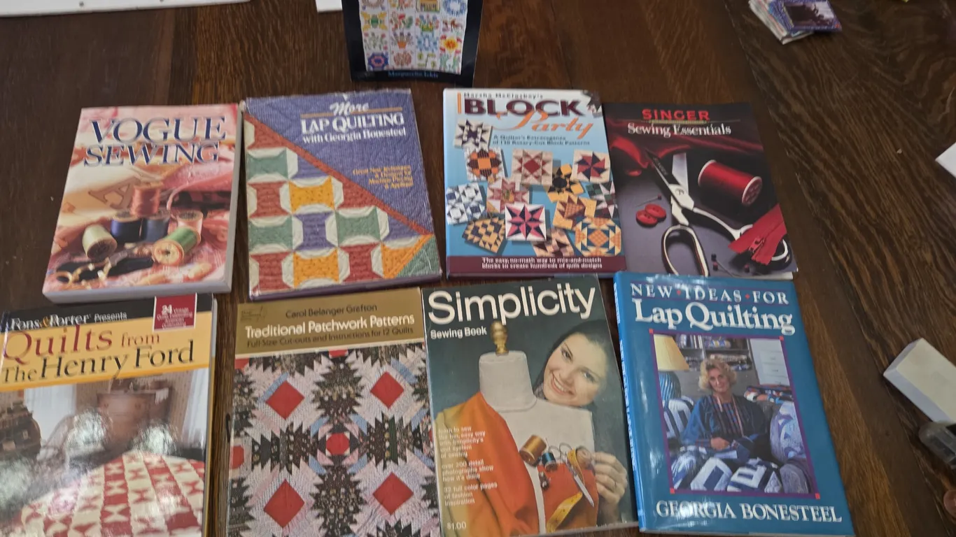 Quilt making books