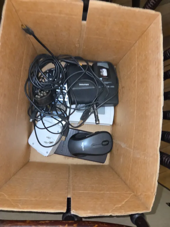 Box of electric wires