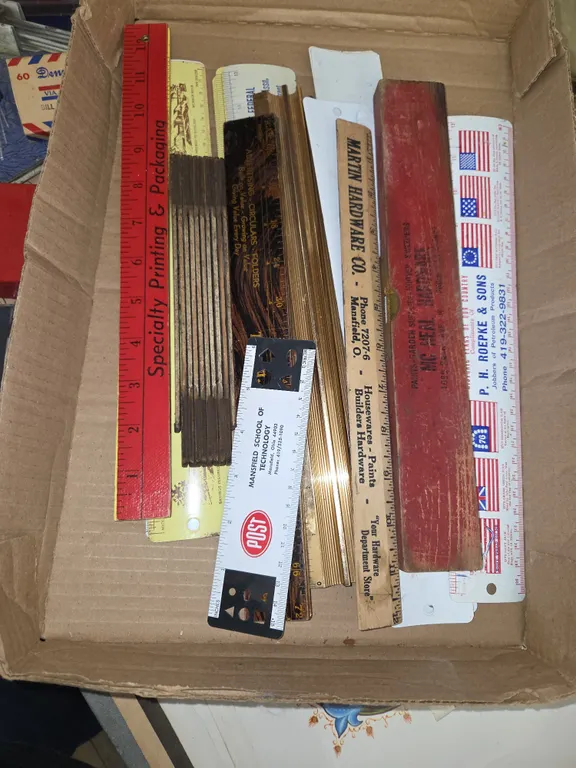 Lot of rulers