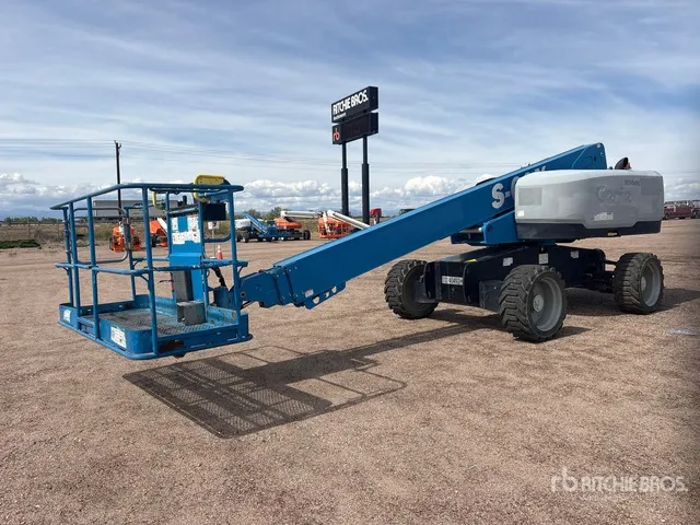 2018 Genie S-60X 4WD Diesel Telescopic Boom Lift