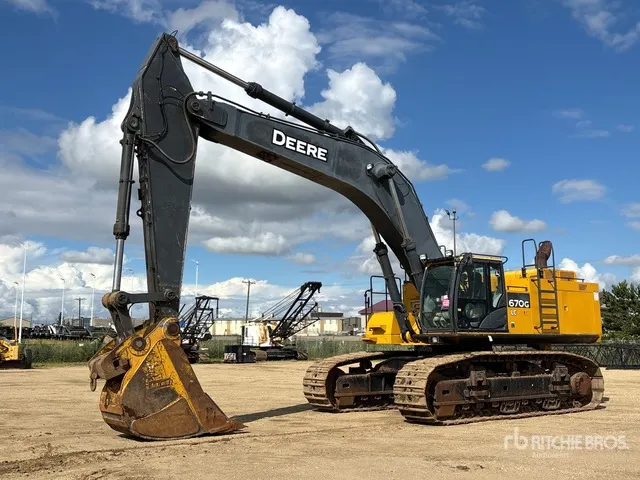 2013 John Deere 670G LC VG Tracked Excavator