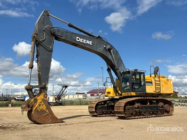2015 John Deere 670G LC VG Tracked Excavator