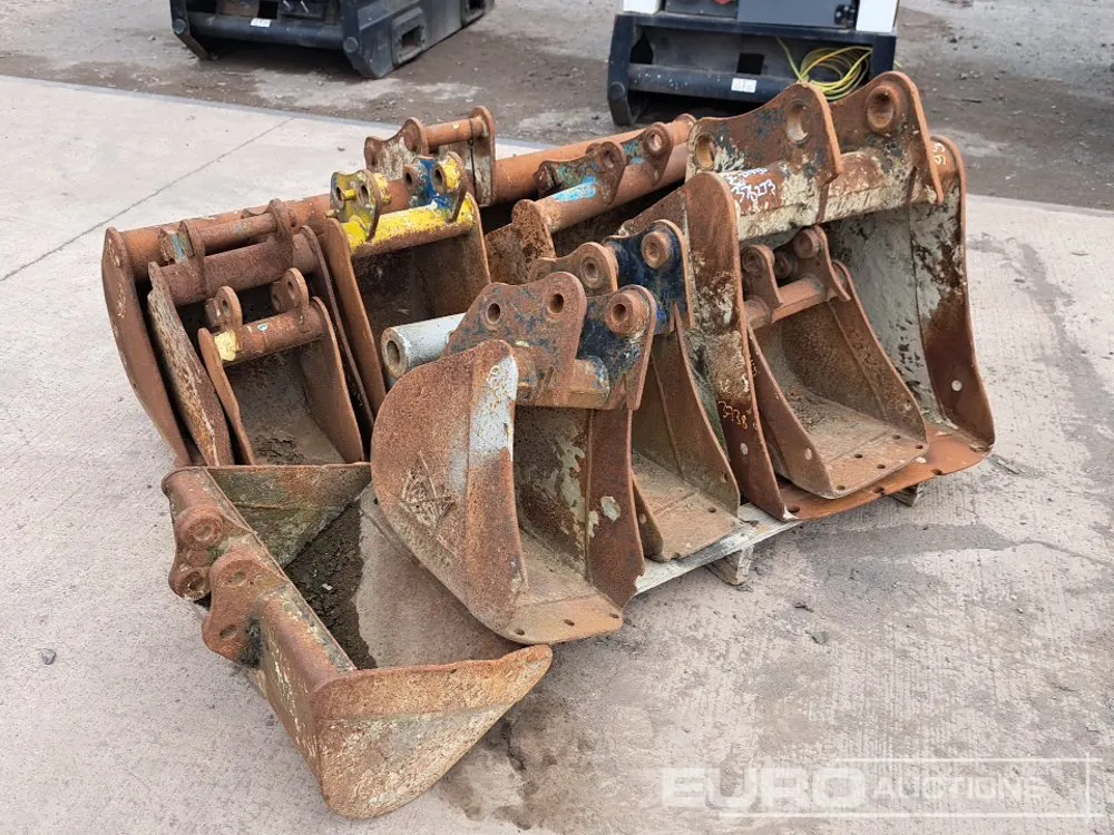 Pallet of Ditching & Digging Buckets to suit Mini-12 Ton Excavator