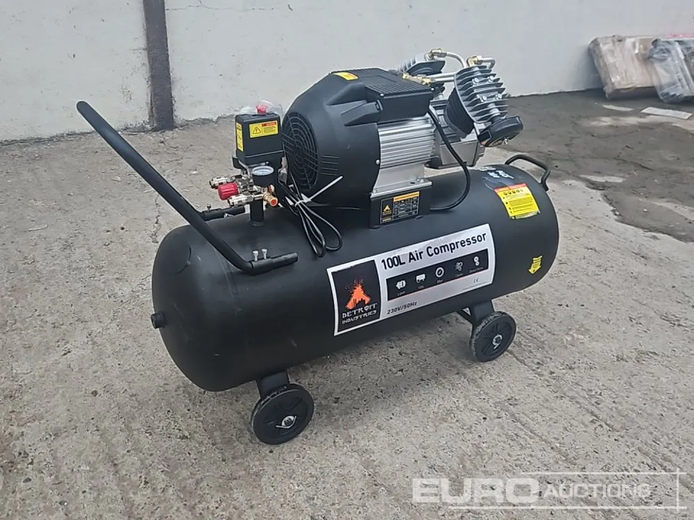 Unused 100 Litre Air Compressor