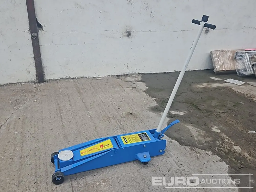 Unused 4 Ton Long Reach Hydraulic Floor Jack