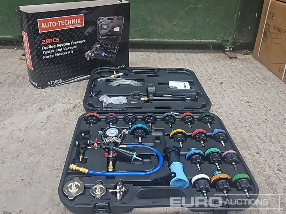 Unused Cooling System Pressure Tester & Vacuum Purge Master Kit