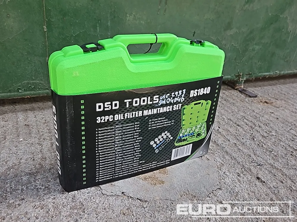 Unused Oil Filter Maintance Set
