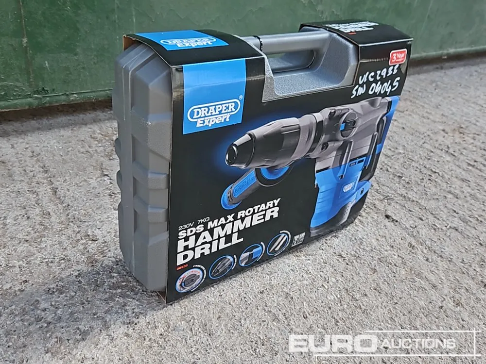 Unused Draper SDS Hammer Drill