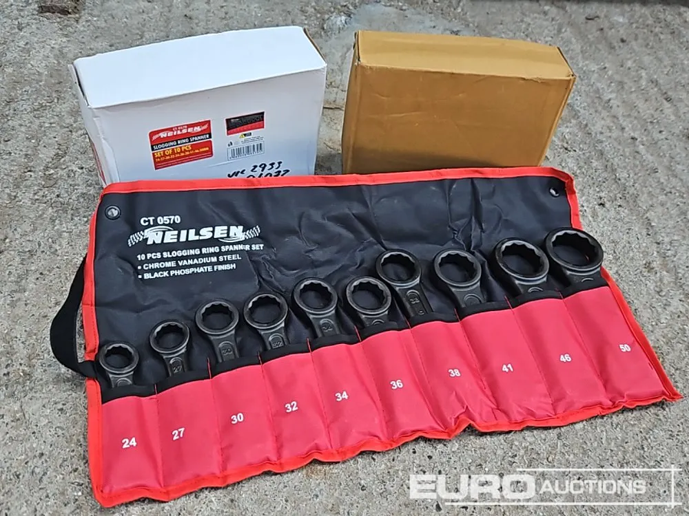 Unused Slogging Ring Spanner Set