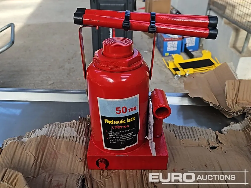 Unused 50 Ton Hydraulic Bottle Jack