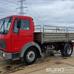 Mercedes 4x2 Dropside Tipper, 