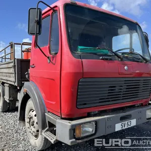 Mercedes 4x2 Dropside Tipper, 