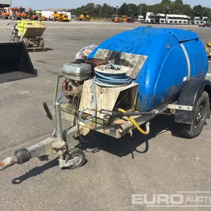 Western Single Axle Plastic Water Bowser, Diesel Pressure Washer 