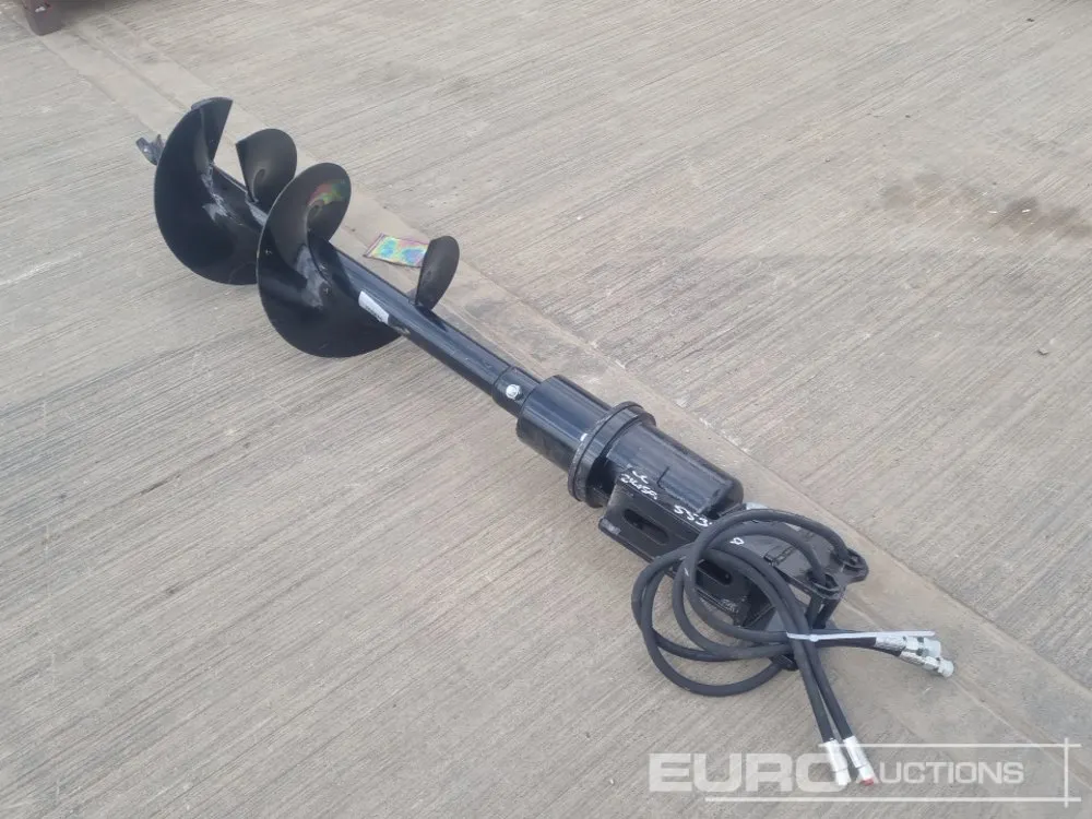 Unused 2026 Captok Hydraulic Auger Drive, 300mm Flight 25mm Pin to suit Mini Excavator
