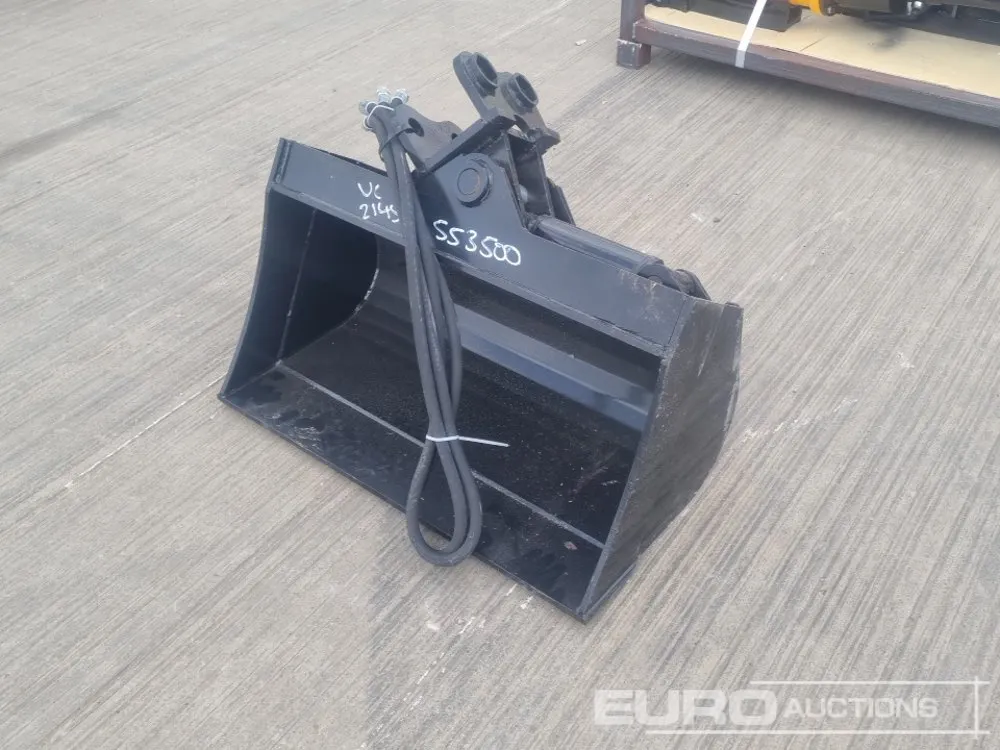 Unused 2026 Captok 24' Hydraulic Tilting Bucket 25mm Pin to suit Mini Excavator