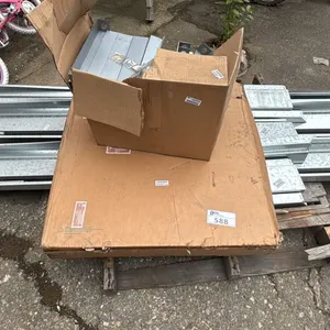 PALLET OF GALVANIZE STEEL CONSTRUCTION COMPONENTS *MUST TAKE ALL*