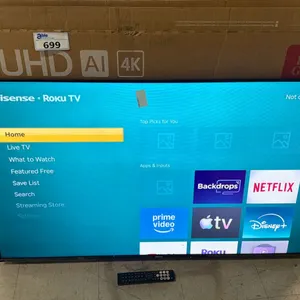 HISENSE 55-INCH ROKU SMART TV MODEL 55U6GR WITH REMOTE *NO LEGS*