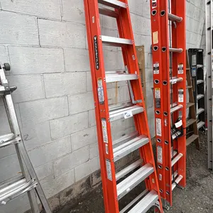 LOUISVILLE 12' FIBERGLASS FOLDING LADDER