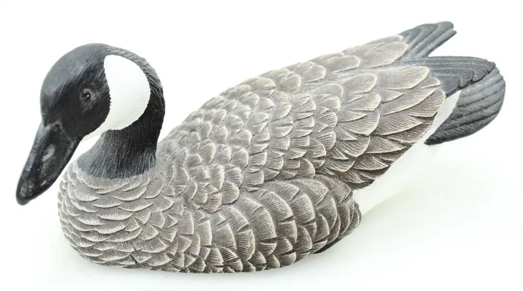 J.B.GARTON BONDED WOOD LOON SCULPTURE