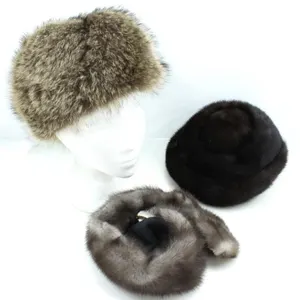 FOX FUR, MINK FUR HATS & GREY FUR BAND