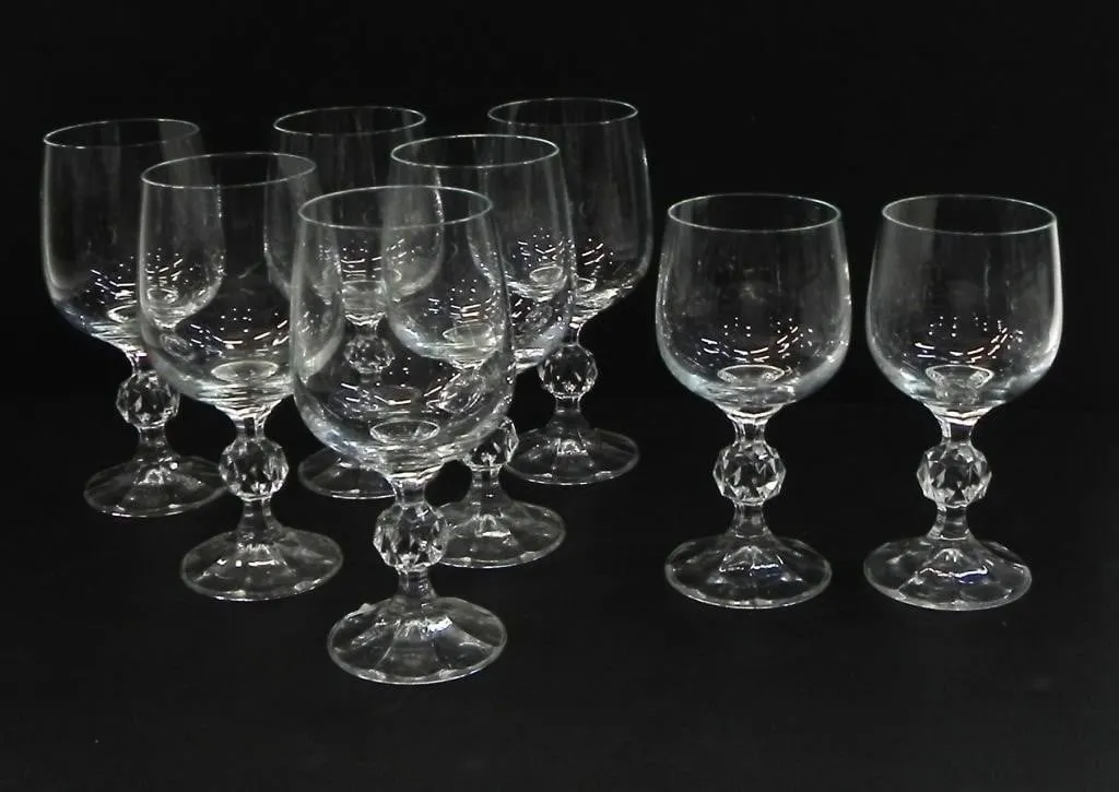 BOHEMIA CRYSTAL "CLAUDIA" GLASSES