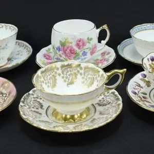 6 TEACUPS ROYAL STAFFORD, GRAFTON, STAFFORDSHIRE