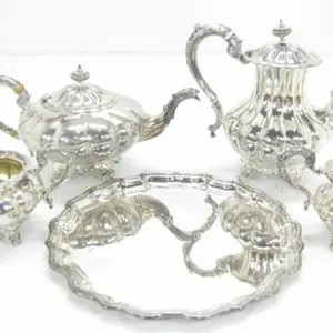 BIRKS REGENCY PLATE TEA SERVICE SET