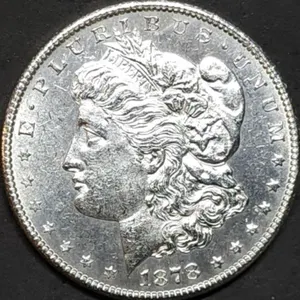 1878-S Morgan Silver Dollar Gem BU