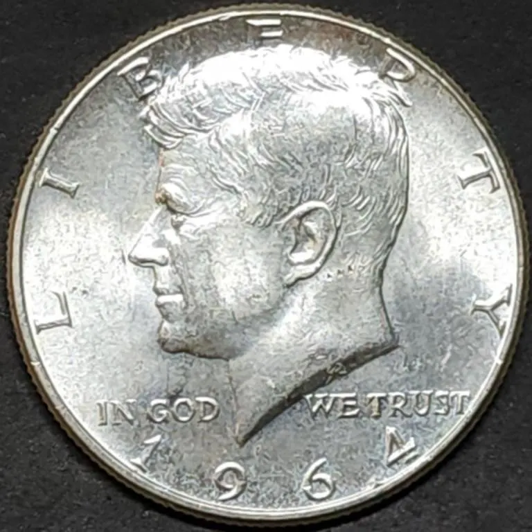 1964 Kennedy 90% Silver Half Dollar BU