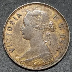 1865 Newfoundland Large Cent Canada