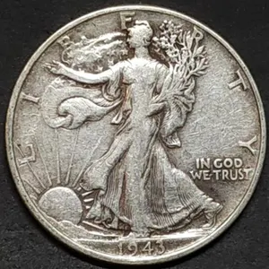 1943 Walking Liberty Silver Half Dollar