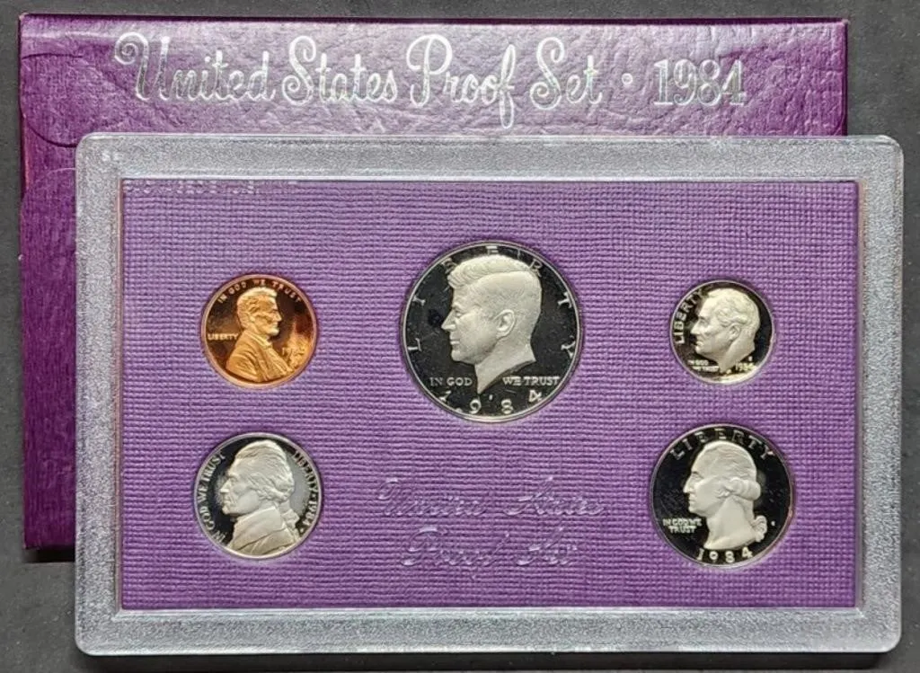 1984 US Mint Proof Set MIB