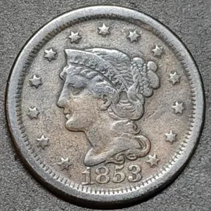 1853 Large Cent