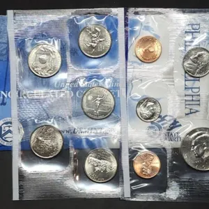 1999 Philadelphia 10-Coin Mint Set in Envelope