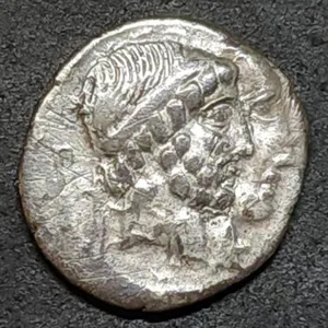 Ancient Roman Silver Denarius Biga Chariot 149 BC