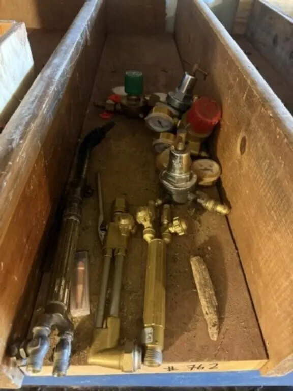 Oxy/Acetylene Regulators (4) & 3 Torch Bodies
