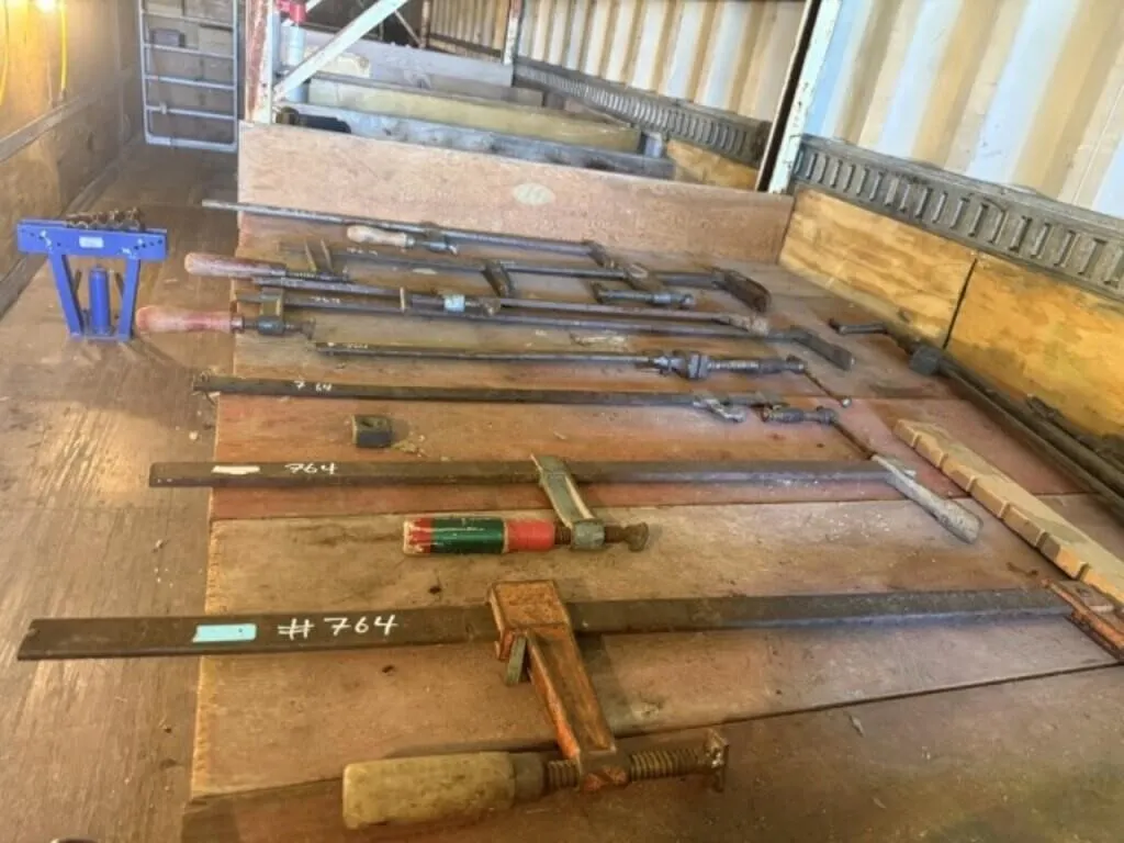 9 Steel Bar Clamps