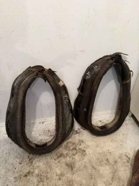 22" Horse Collar and 24" Horse Collar