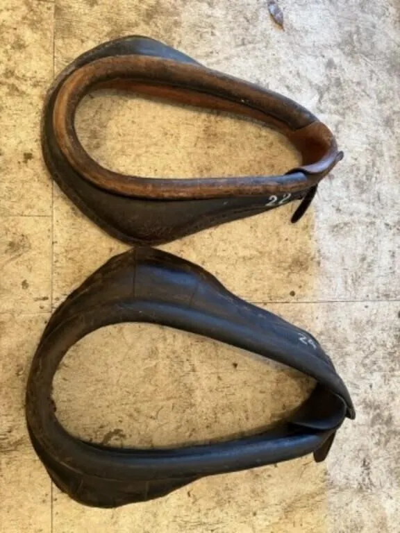22" Horse Collar and 24" Horse Collar