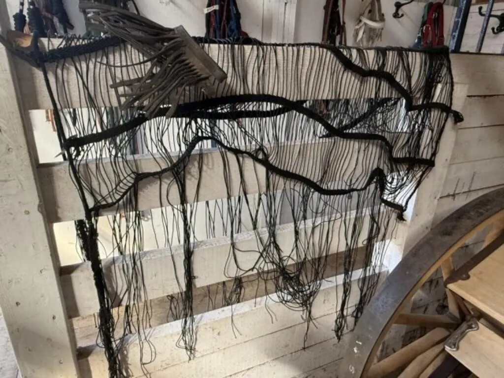 Antique Fly Net c/w Original Tag and