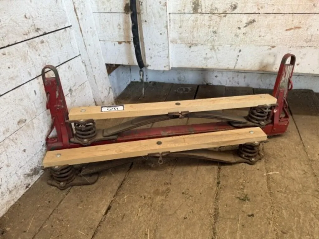 Pair of Bolster Springs for Wagon Box