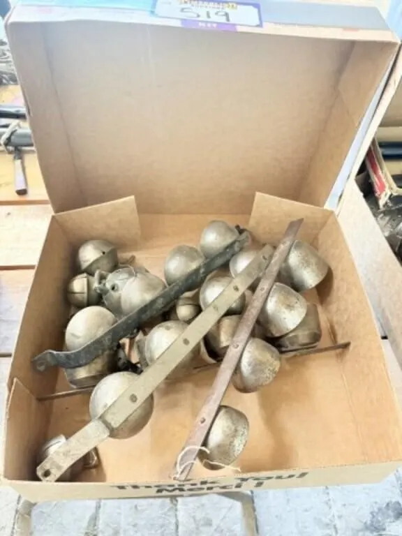 4 Shaft Bells & 5 Brass Bells