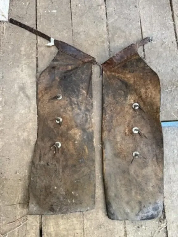 Antique Moose Hide Chaps