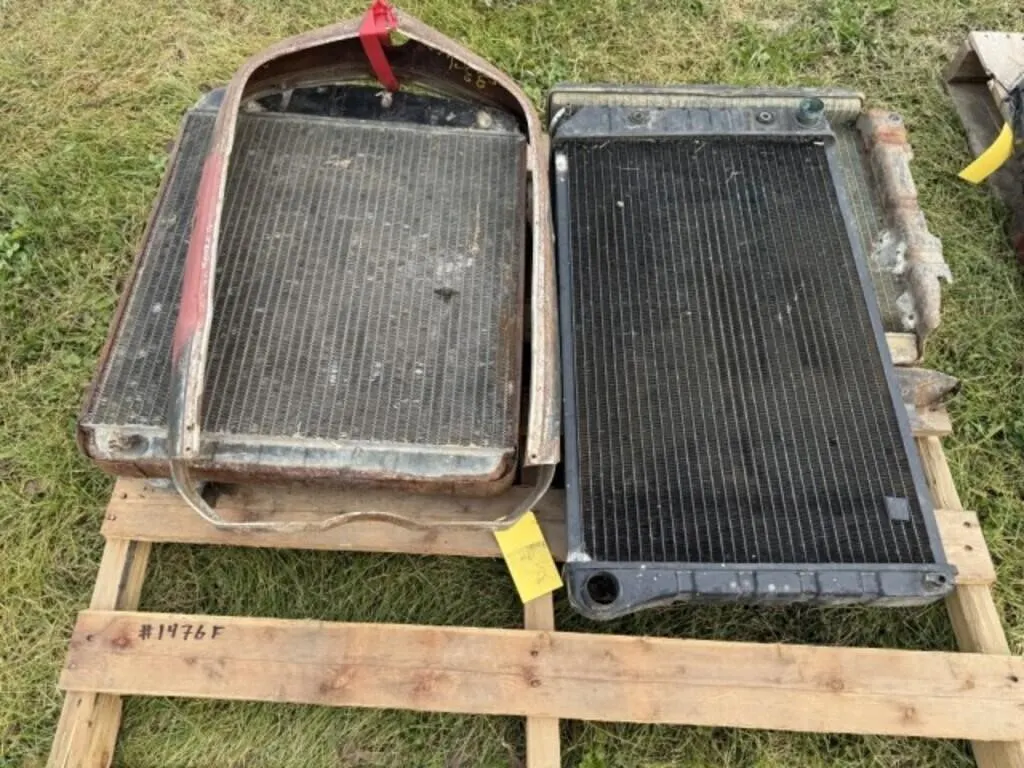 Pallet c/w 3 Radiators and 1 Frame