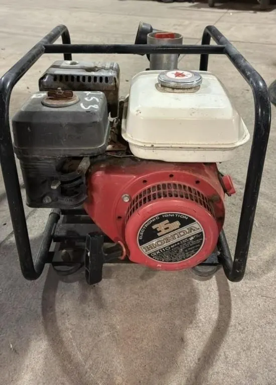 Honda 2� Water Pump. Untested. Loose & Turns