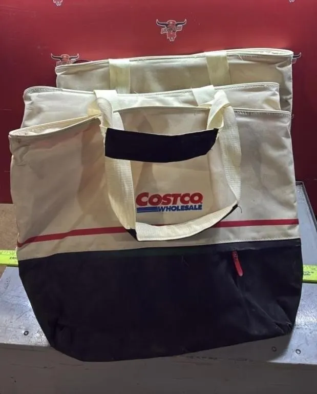 3 Costco Insulated Bags.