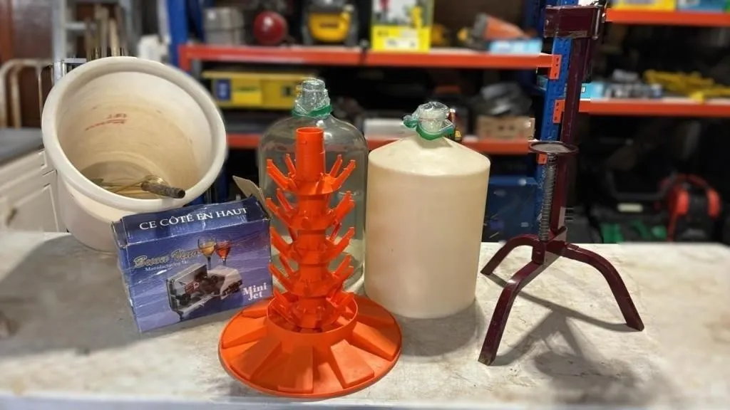 Wine Making Equipment.