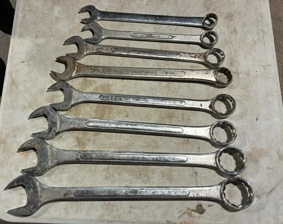 Asst. Large Wrenches.