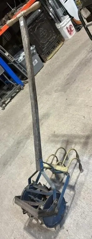 Vintage Garden Tiller.