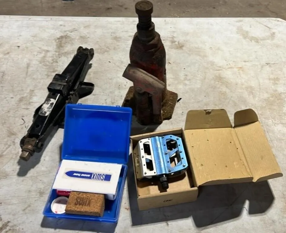 Misc. Items Including Bicycle Pedals